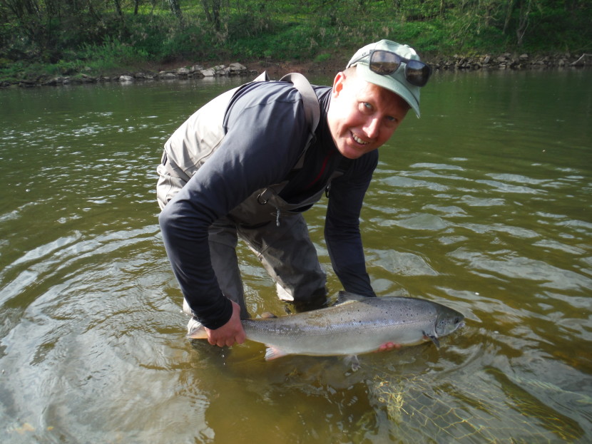Malcolm Burch and a Vanstone fish